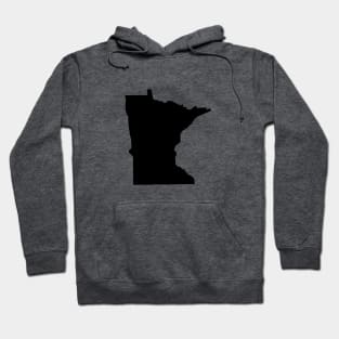 Minnesota Black Hoodie